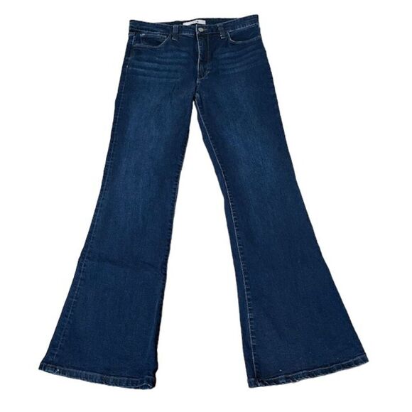 Joe's Jeans High Rise Flare Dark Wash Women's Size 31 - Picture 4 of 16